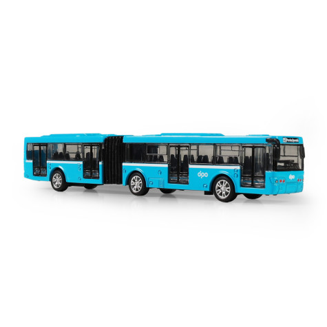 Rappa Kloubový autobus DPO Ostrava kovový modrý 18 cm ~ 1