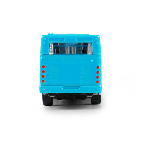 Rappa Kloubový autobus DPO Ostrava kovový modrý 18 cm ~ 4