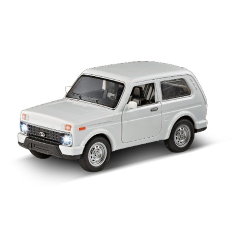 Rappa Osobní auto bílé se světlem a zvukem 1:24 ~ 1