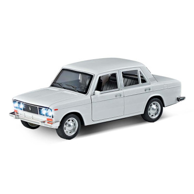 Rappa Osobní auto bílé se světlem a zvukem 1:24 18 cm