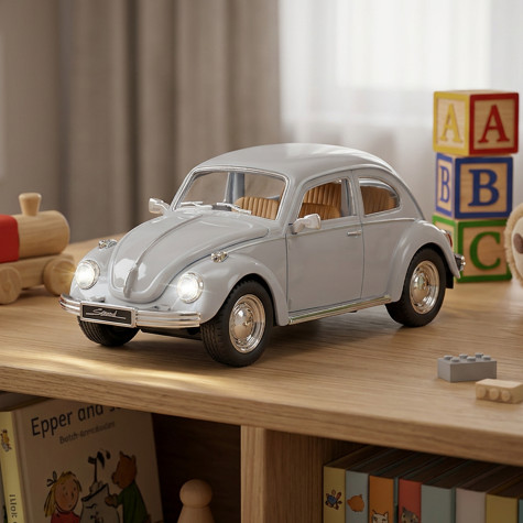 Rappa Osobní auto bílé se světlem a zvukem 1:24 ~ 3