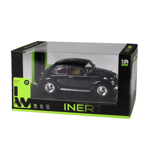 Rappa Osobní auto černé se světlem a zvukem 1:24 ~ 2