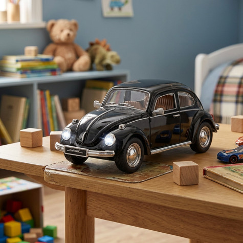 Rappa Osobní auto černé se světlem a zvukem 1:24 ~ 3