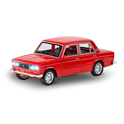 Rappa Osobní auto červené se světlem a zvukem 1:24 18 cm ~ 1