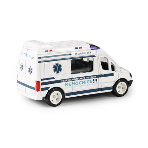 Rappa Sanitka Městská nemocnice Ostrava kovová 7 cm ~ 3