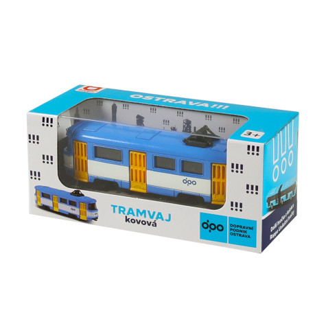 Rappa Mini kovová tramvaj T3 DPO Ostrava 8,5 cm ~ 2