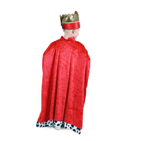 Rappa Dětský kostým královský plášť 3-7 let (104-136 cm) ~ 3