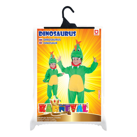 Rappa Dětský kostým dinosaurus (S) 4-6 let (105-116 cm) ~ 2