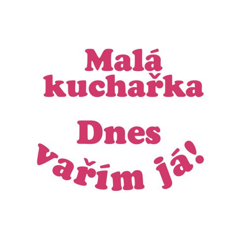 Rappa Dětský kostým kuchařka s příslušenstvím - český potisk 4-10 let (110-150 cm) ~ 4