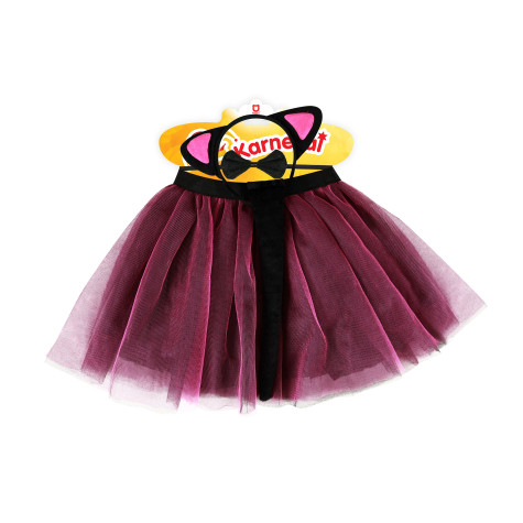 Rappa Dětský kostým tutu kočka 3-7 let (104-130 cm) ~ 2
