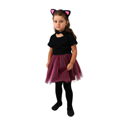 Rappa Dětský kostým tutu kočka 3-7 let (104-130 cm) ~ 3
