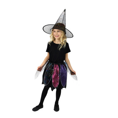 Rappa Dětský kostým tutu sukně s hvězdičkami 3-7 let (104-130 cm)