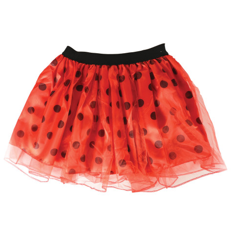 Rappa Dětský kostým tutu sukně beruška s puntíky 3-7 let (104-130 cm) ~ 3