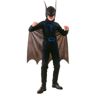 MaDe Dětský kostým BAT 5-9 let (120-130 cm)