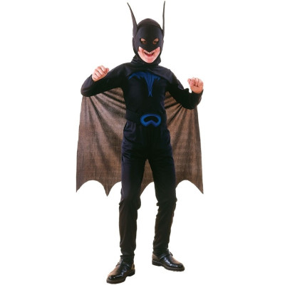MaDe Dětský kostým BAT 4-6 let (110-120 cm)
