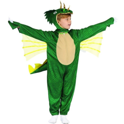 MaDe Dětský kostým Dinosaurus 2-3 let (80-92 cm)