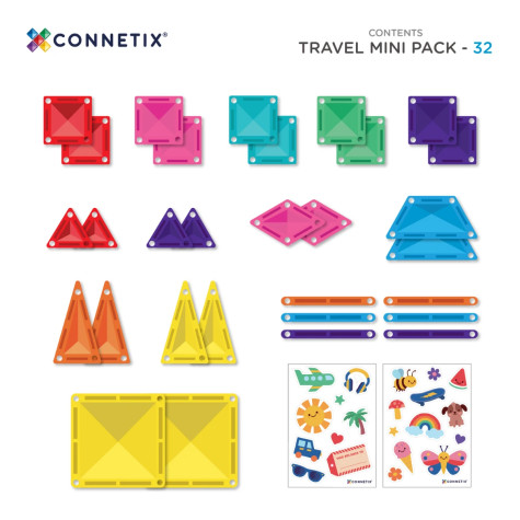 CONNETIX Travel Mini Pack 32 dílů ~ 2