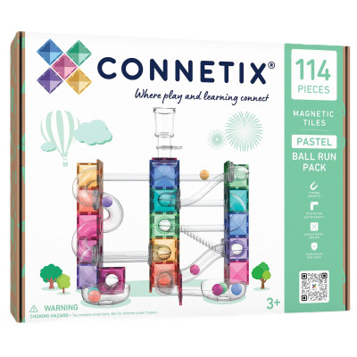 CONNETIX Ball Run Pastel Pack 114 dílů