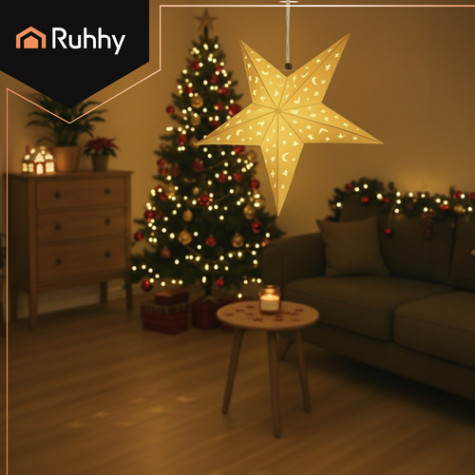 3D LED dekorace Hvězda 50cm Ruhhy 29160 ~ 2