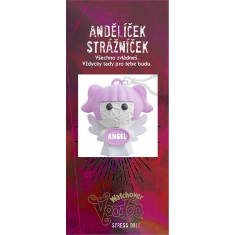 Albi Antistresová klíčenka: Voodoo panenka - Andělíček strážníček ~ 2
