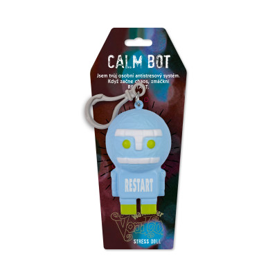 Albi Antistresová klíčenka: Voodoo panenka - Calm Bot