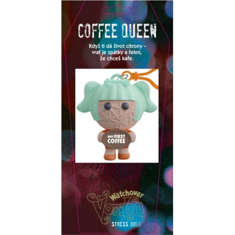 Albi Antistresová klíčenka: Voodoo panenka - Coffee Queen ~ 2