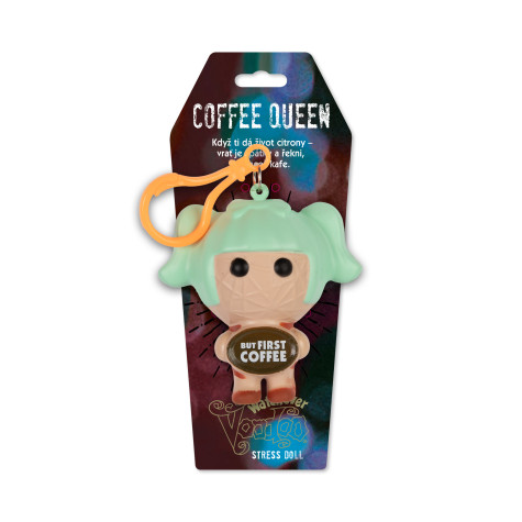 Albi Antistresová klíčenka: Voodoo panenka - Coffee Queen ~ 1