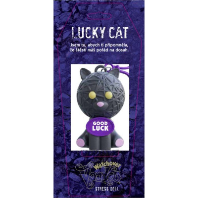 Albi Antistresová klíčenka: Voodoo panenka - Lucky Cat