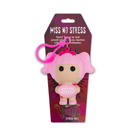 Albi Antistresová klíčenka: Voodoo panenka - Miss No Stress ~ 1
