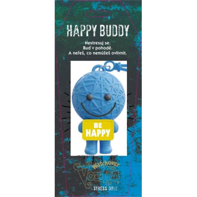 Albi Antistresová klíčenka: Voodoo panenka - Happy Buddy