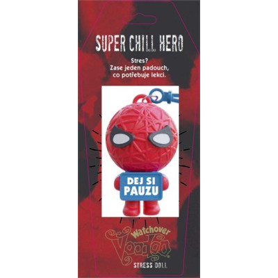 Albi Antistresová klíčenka: Voodoo panenka - Super Chill Hero