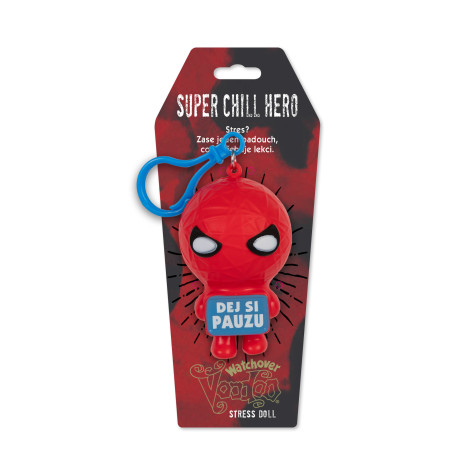 Albi Antistresová klíčenka: Voodoo panenka - Super Chill Hero ~ 1