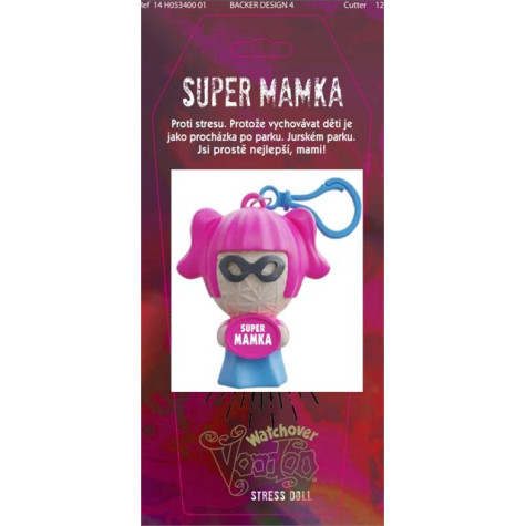 Albi Antistresová klíčenka: Voodoo panenka - Super mamka ~ 2