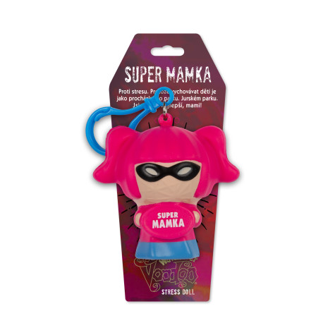 Albi Antistresová klíčenka: Voodoo panenka - Super mamka ~ 1