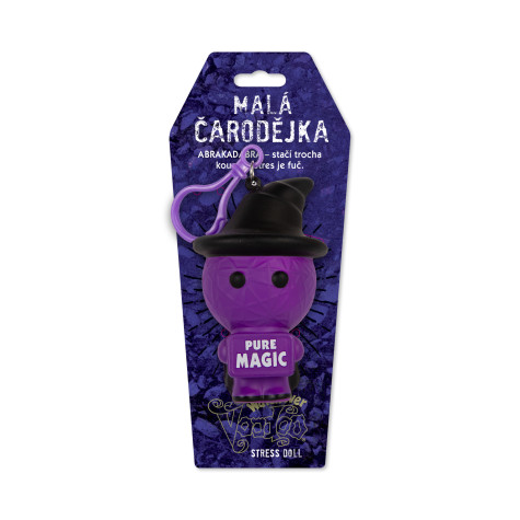 Albi Antistresová klíčenka: Voodoo panenka - Malá čarodějka ~ 1