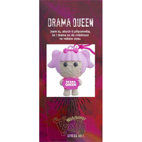 Albi Antistresová klíčenka: Voodoo panenka - Drama Queen ~ 2