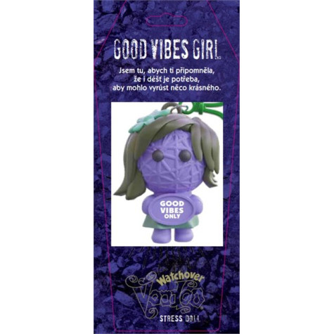 Albi Antistresová klíčenka: Voodoo panenka - Good Vibes Girl ~ 2