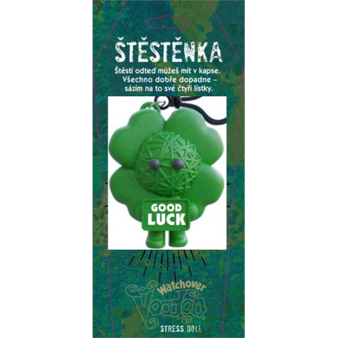 Albi Antistresová klíčenka: Voodoo panenka - Štěstěnka ~ 2