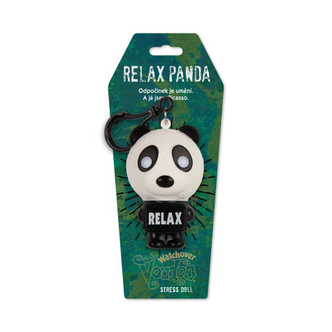 Albi Antistresová klíčenka: Voodoo panenka - Relax Panda ~ 1