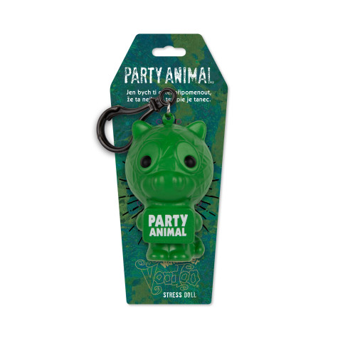 Albi Antistresová klíčenka: Voodoo panenka - Party Animal ~ 1