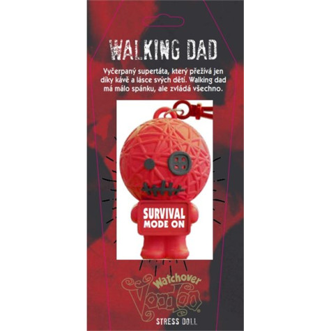 Albi Antistresová klíčenka: Voodoo panenka - Walking Dad ~ 2