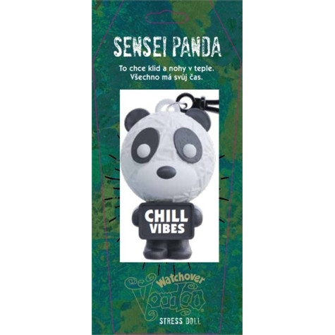Albi Antistresová klíčenka: Voodoo panenka - Sensei Panda ~ 2