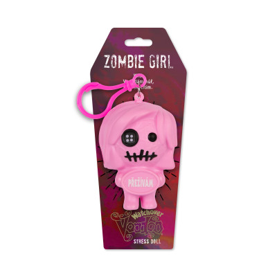 Albi Antistresová klíčenka: Voodoo panenka - Zombie Girl