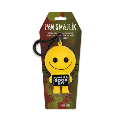 Albi Antistresová klíčenka: Voodoo panenka - Pan Smajlík