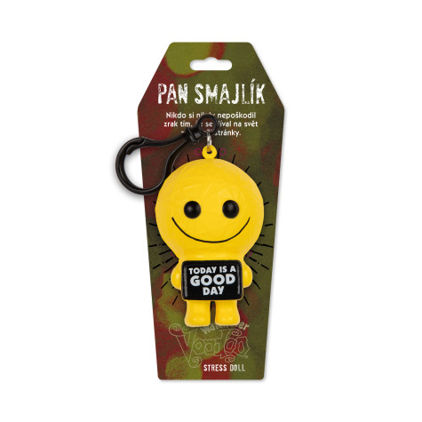 Albi Antistresová klíčenka: Voodoo panenka - Pan Smajlík ~ 1