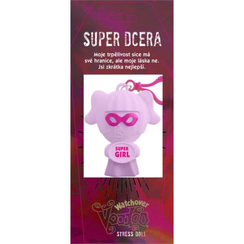Albi Antistresová klíčenka: Voodoo panenka - Super dcera ~ 2
