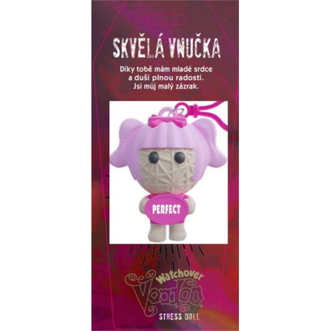 Albi Antistresová klíčenka: Voodoo panenka - Skvělá vnučka ~ 2