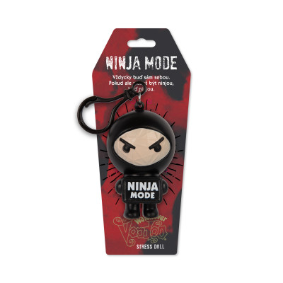 Albi Antistresová klíčenka: Voodoo panenka - Ninja Mode