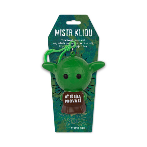 Albi Antistresová klíčenka: Voodoo panenka - Mistr Klidu ~ 1