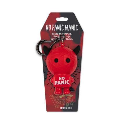 Albi Antistresová klíčenka: Voodoo panenka - No Panic Manic ~ 1